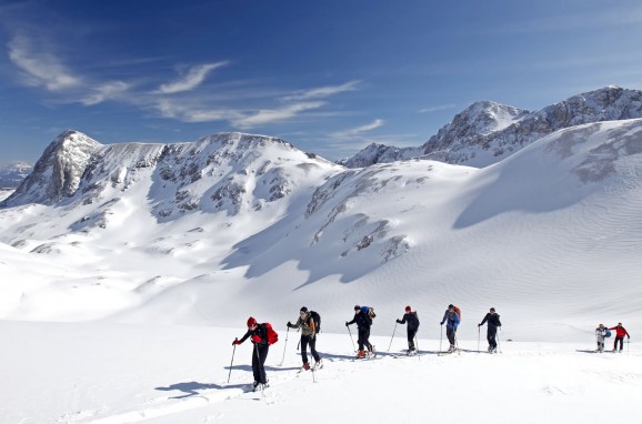  Geführte Schneeschuhwanderung durch das Dachsteingebirge